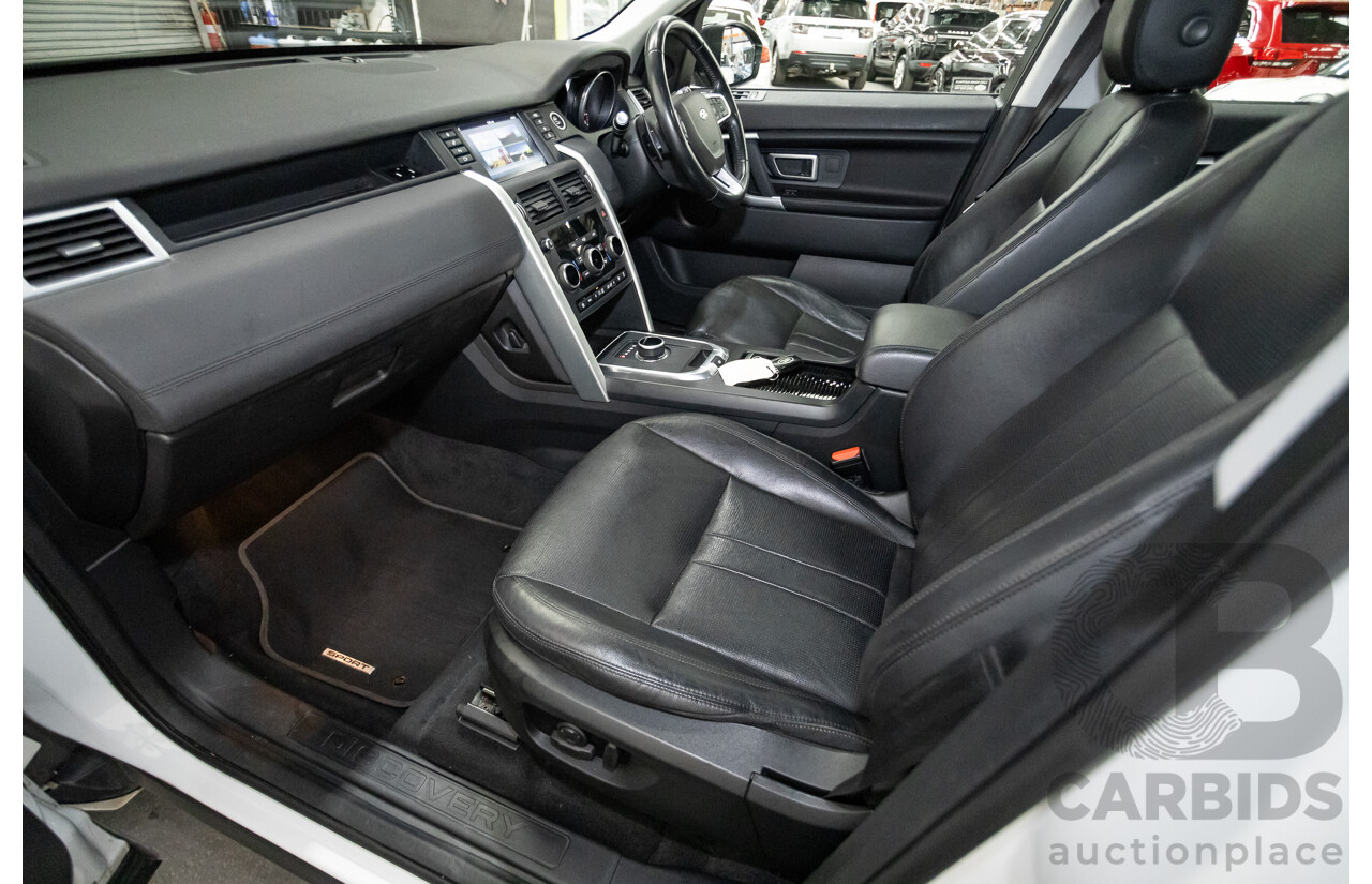 Land Rover Discovery Sport Si4 (213kW) SE (AWD) L550 MY19 4D Wagon Fuji White Turbo 2.0L