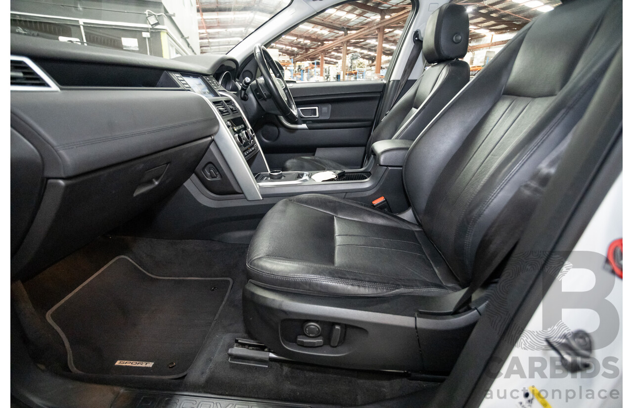 Land Rover Discovery Sport Si4 (213kW) SE (AWD) L550 MY19 4D Wagon Fuji White Turbo 2.0L