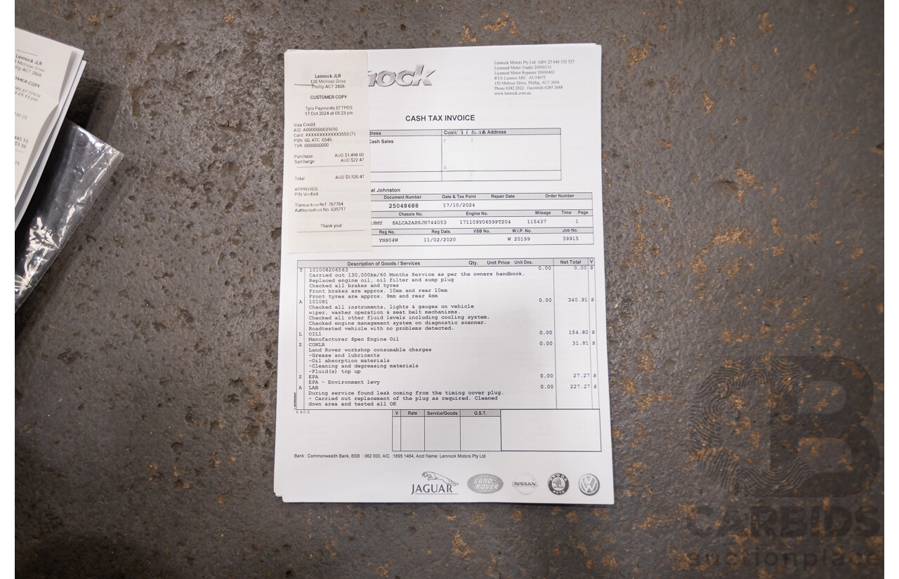 Land Rover Discovery Sport Si4 (213kW) SE (AWD) L550 MY19 4D Wagon Fuji White Turbo 2.0L