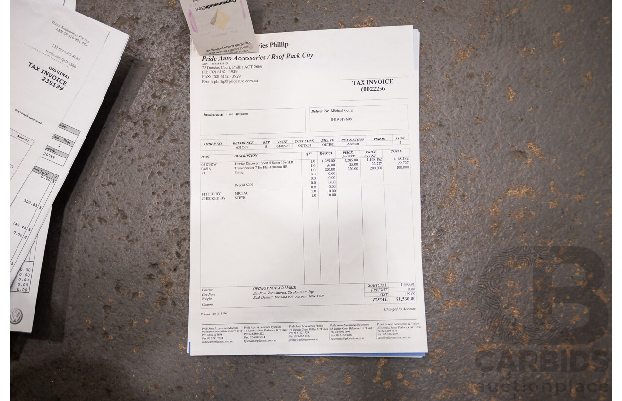 Land Rover Discovery Sport Si4 (213kW) SE (AWD) L550 MY19 4D Wagon Fuji White Turbo 2.0L