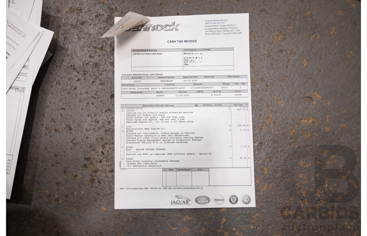 Land Rover Discovery Sport Si4 (213kW) SE (AWD) L550 MY19 4D Wagon Fuji White Turbo 2.0L