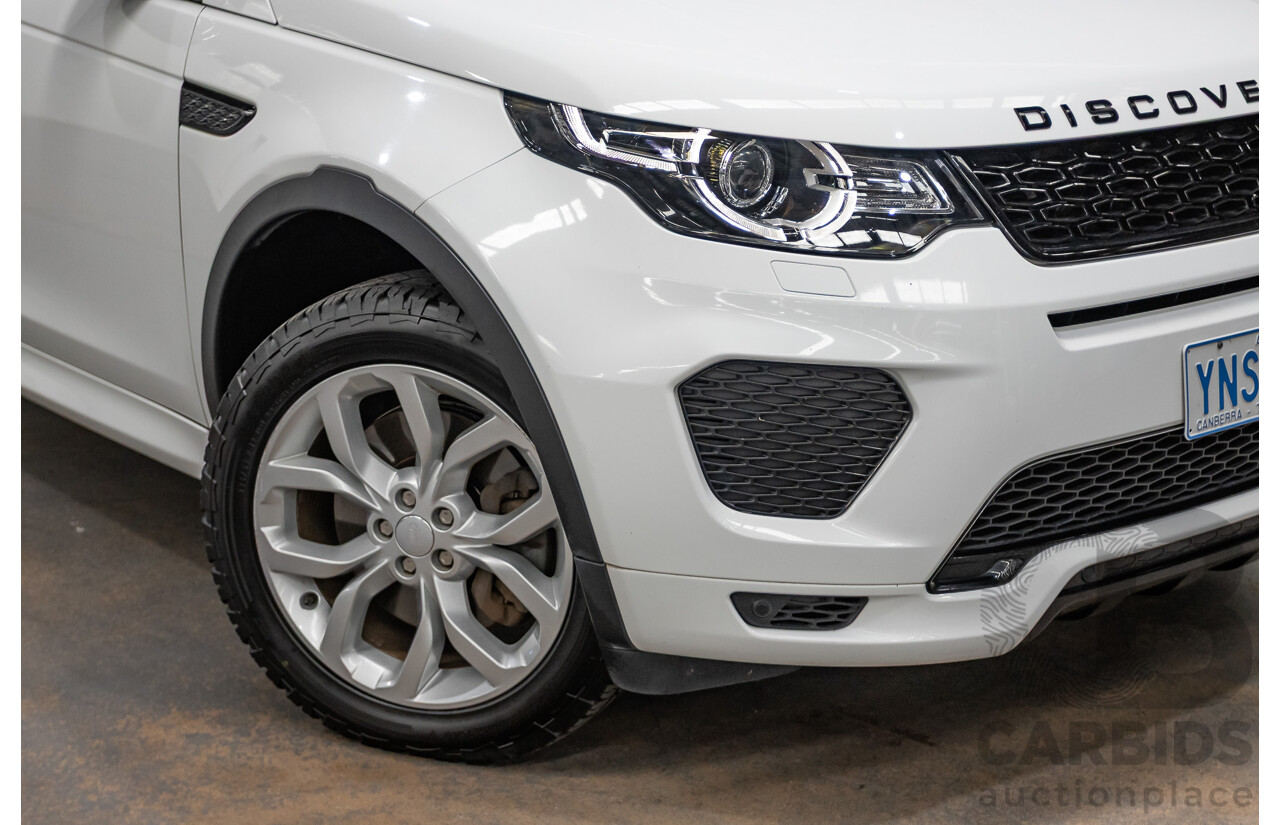 Land Rover Discovery Sport Si4 (213kW) SE (AWD) L550 MY19 4D Wagon Fuji White Turbo 2.0L