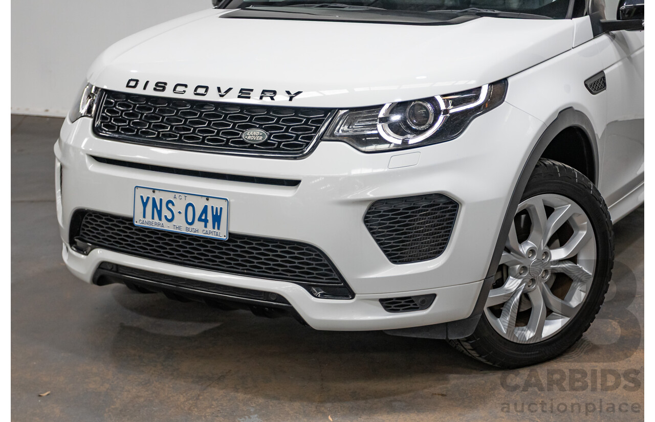 Land Rover Discovery Sport Si4 (213kW) SE (AWD) L550 MY19 4D Wagon Fuji White Turbo 2.0L