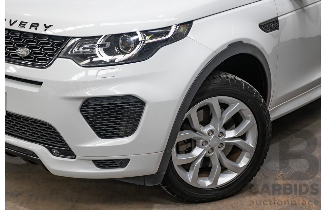 Land Rover Discovery Sport Si4 (213kW) SE (AWD) L550 MY19 4D Wagon Fuji White Turbo 2.0L