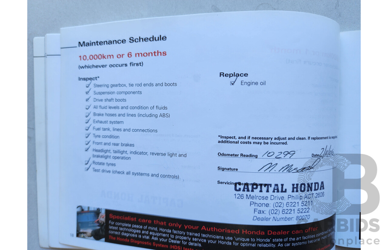 2/2006 Honda Civic VTi 40 4d Sedan Grey 1.8L