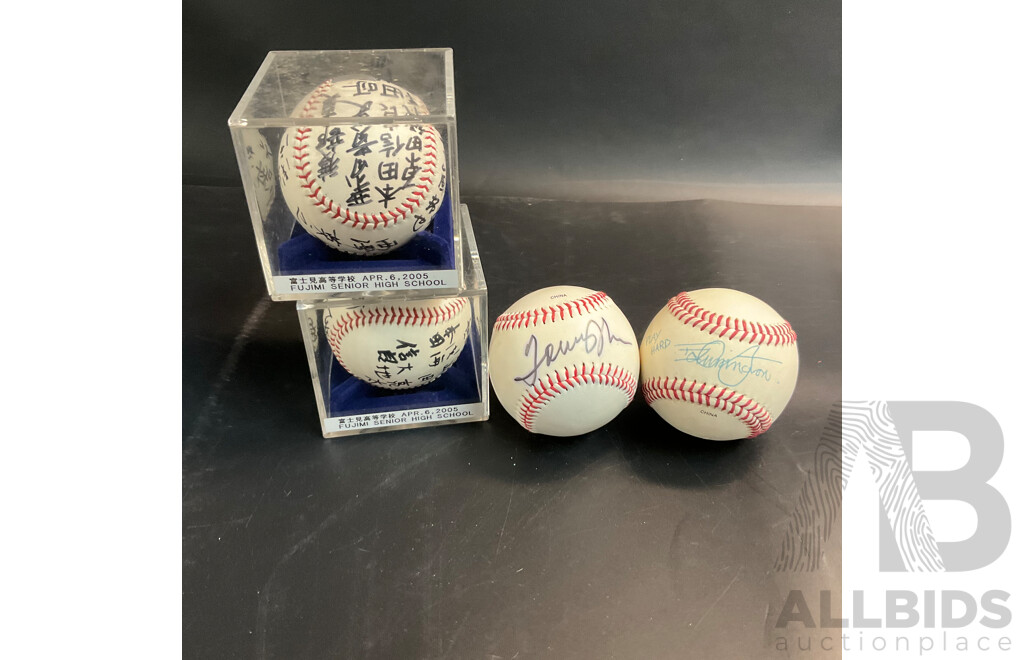 Assorted Basketball Memorabilia - Cards & Autograph Balls