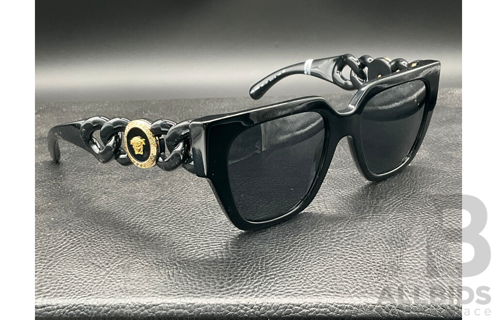 Black / Grey (VE4409) Sunglasses Branded VERSACE