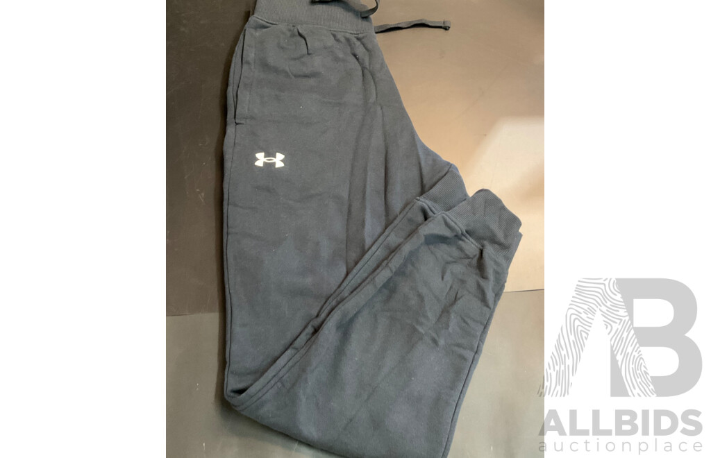 Assorted Under Armour, NIke, Adidas Jacket & Pants Size S/M/L - Lot of 5