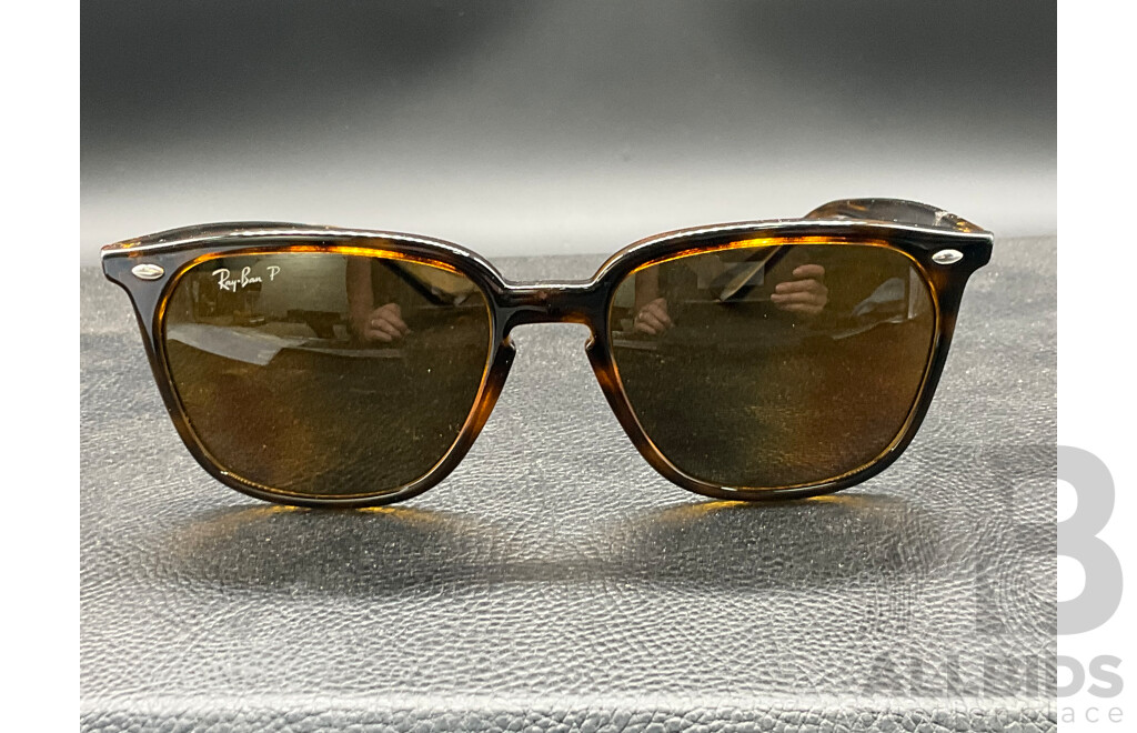 RayBan in Havana and Dark Brown (RB 4362) Sunglasses