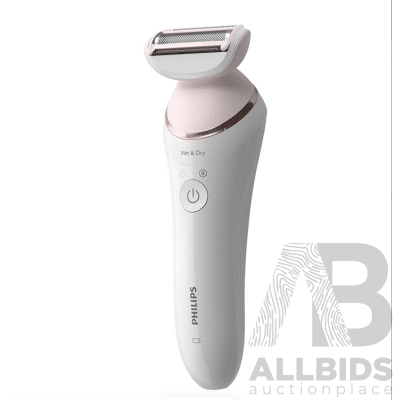 Philips Epilator 8000 Cordless Wet & Dry Epilator with 9 Accessories  ( BRE740) - ORP$259
