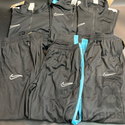 Nike Men's Long Sleeve & Pants - Sizes M & L - Lot of 6