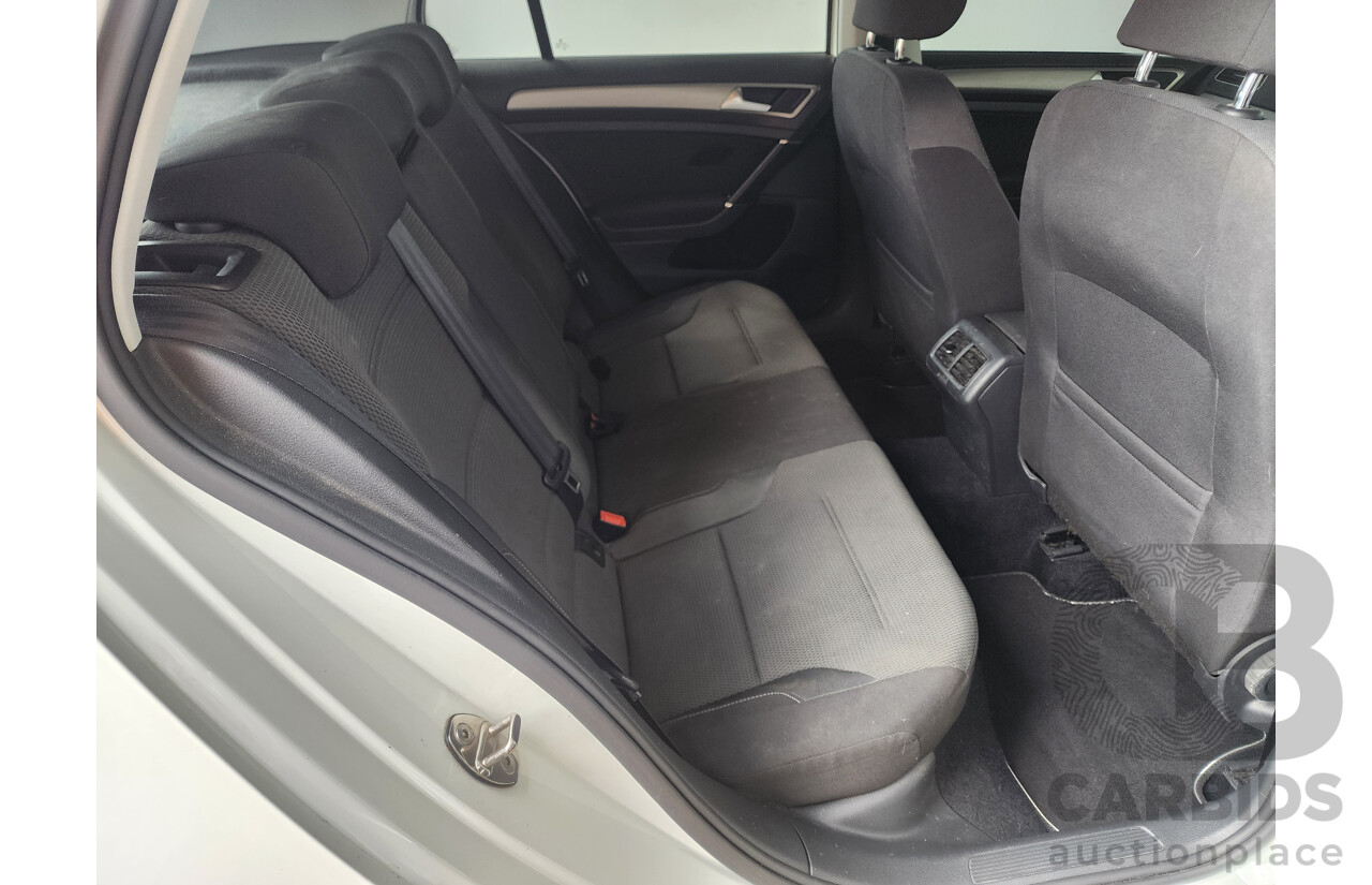 3/2014 Volkswagen Golf 90 TSI AU MY14 5d Hatchback White 1.4L