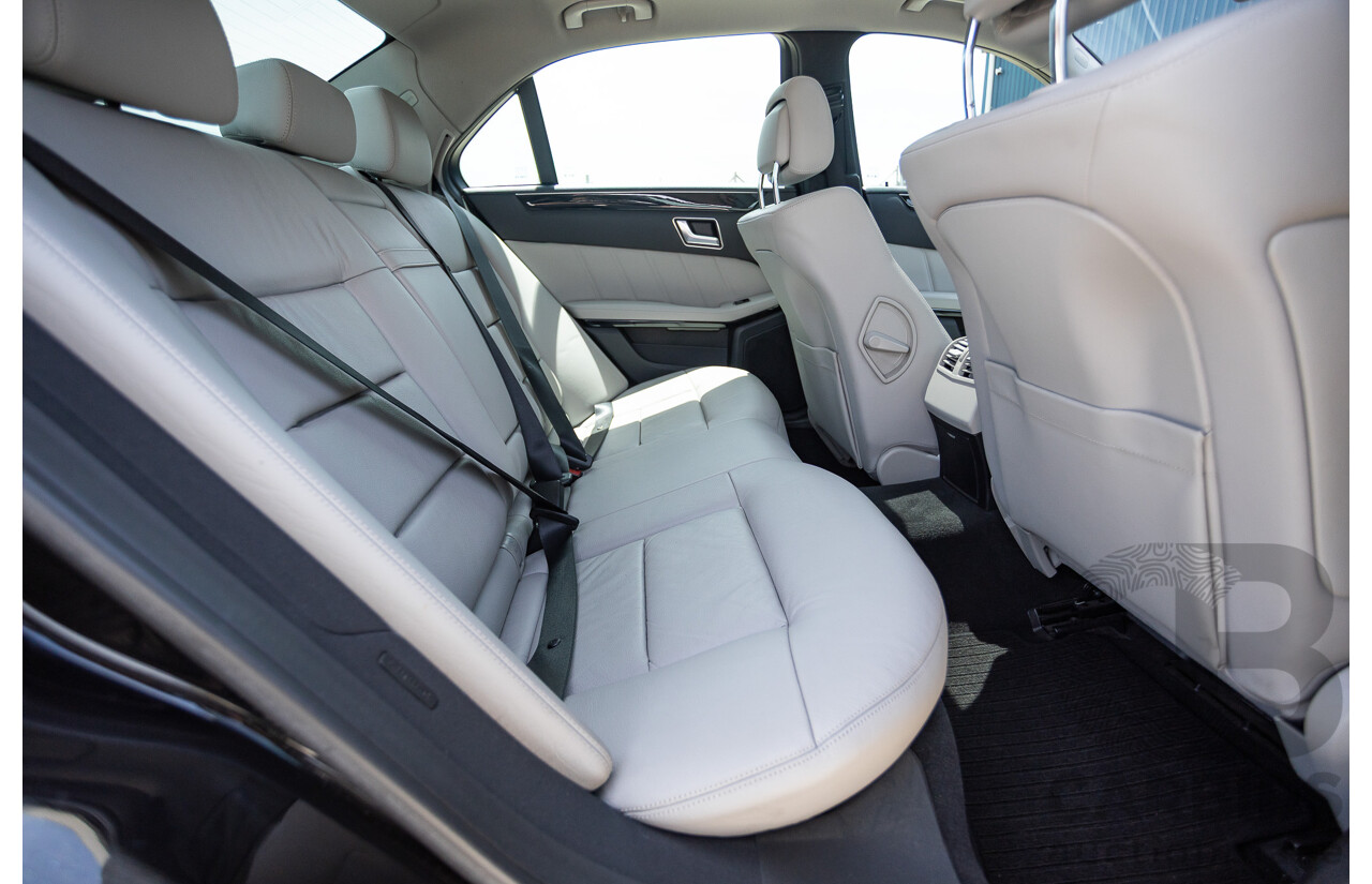 12/2012 Mercedes-Benz E250 CGI Avantgarde 212 MY12 4D Sedan Obsidian Black Turbo 1.8L