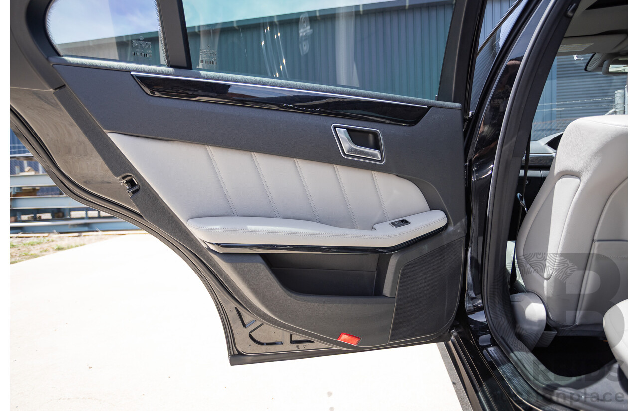 12/2012 Mercedes-Benz E250 CGI Avantgarde 212 MY12 4D Sedan Obsidian Black Turbo 1.8L
