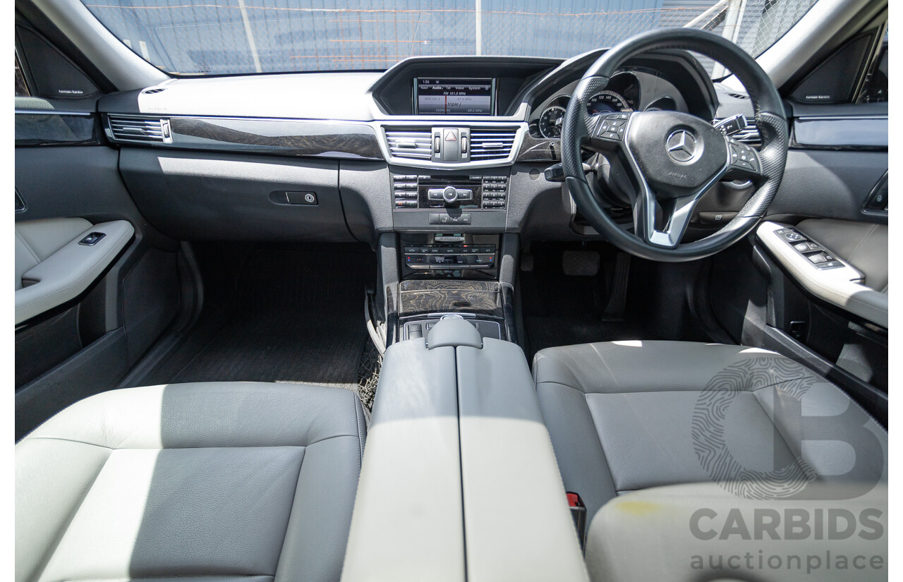 12/2012 Mercedes-Benz E250 CGI Avantgarde 212 MY12 4D Sedan Obsidian Black Turbo 1.8L