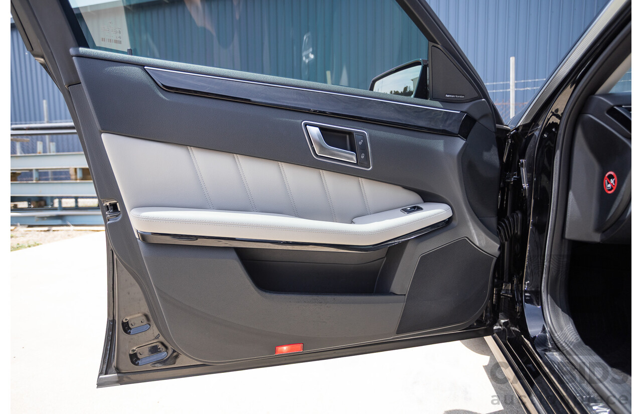 12/2012 Mercedes-Benz E250 CGI Avantgarde 212 MY12 4D Sedan Obsidian Black Turbo 1.8L