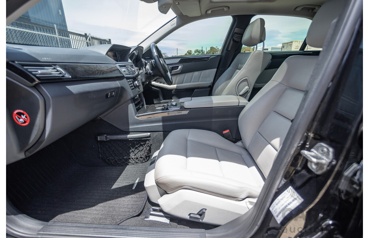 12/2012 Mercedes-Benz E250 CGI Avantgarde 212 MY12 4D Sedan Obsidian Black Turbo 1.8L