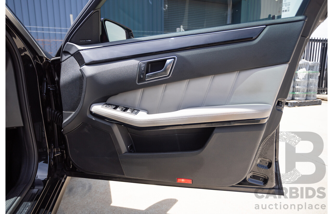 12/2012 Mercedes-Benz E250 CGI Avantgarde 212 MY12 4D Sedan Obsidian Black Turbo 1.8L