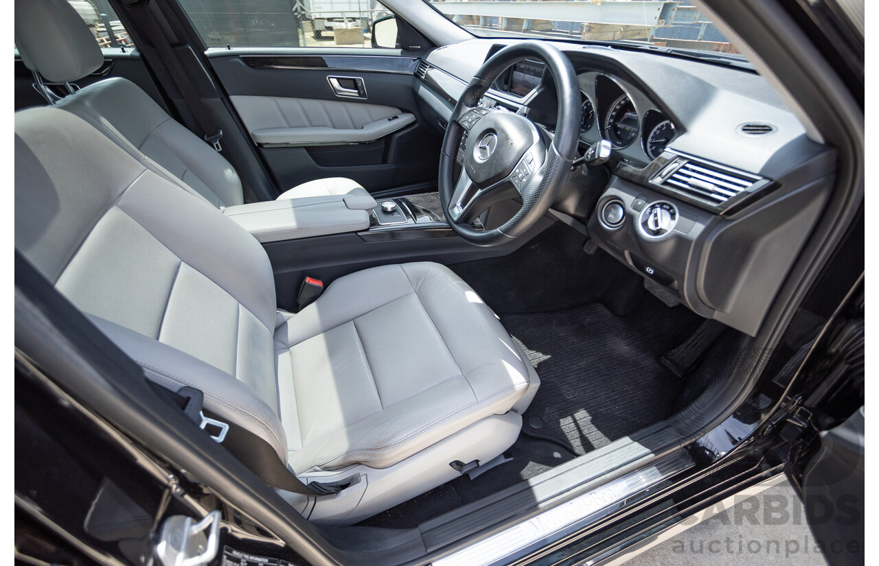 12/2012 Mercedes-Benz E250 CGI Avantgarde 212 MY12 4D Sedan Obsidian Black Turbo 1.8L