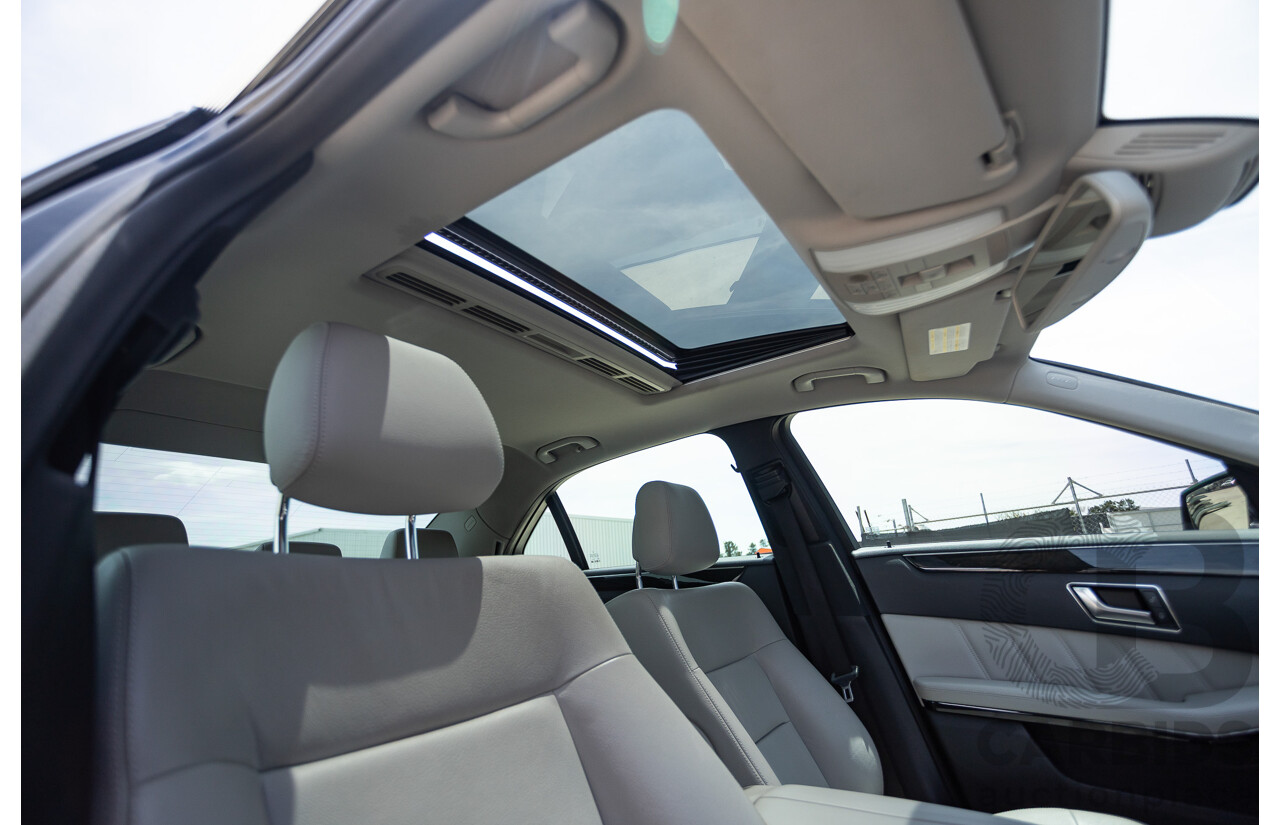 12/2012 Mercedes-Benz E250 CGI Avantgarde 212 MY12 4D Sedan Obsidian Black Turbo 1.8L