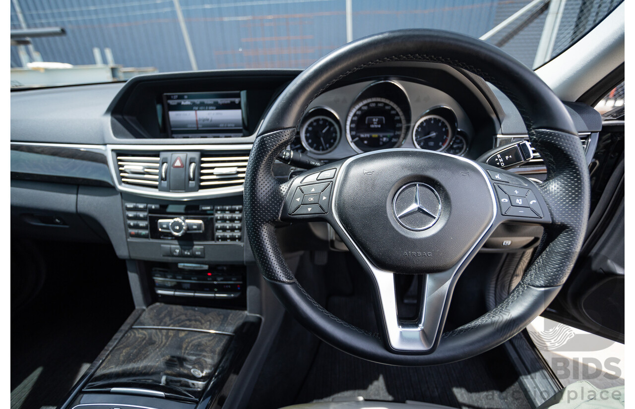 12/2012 Mercedes-Benz E250 CGI Avantgarde 212 MY12 4D Sedan Obsidian Black Turbo 1.8L