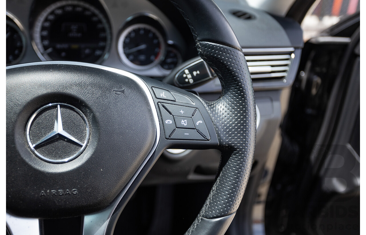 12/2012 Mercedes-Benz E250 CGI Avantgarde 212 MY12 4D Sedan Obsidian Black Turbo 1.8L