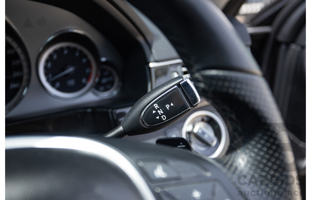 12/2012 Mercedes-Benz E250 CGI Avantgarde 212 MY12 4D Sedan Obsidian Black Turbo 1.8L