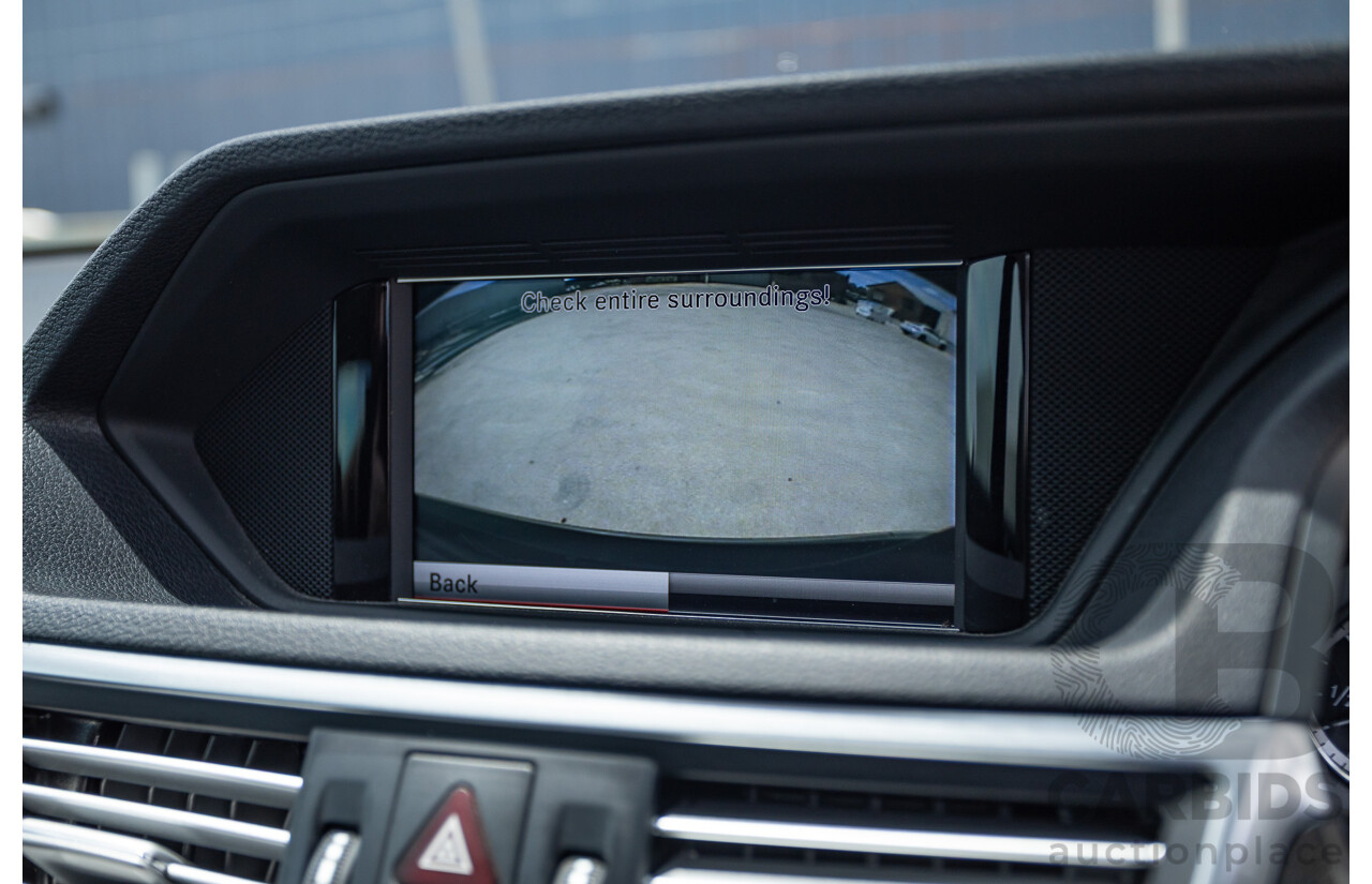 12/2012 Mercedes-Benz E250 CGI Avantgarde 212 MY12 4D Sedan Obsidian Black Turbo 1.8L