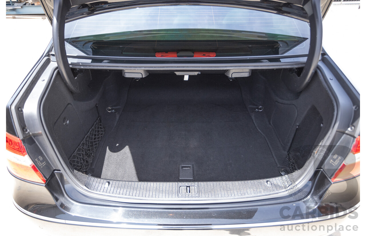 12/2012 Mercedes-Benz E250 CGI Avantgarde 212 MY12 4D Sedan Obsidian Black Turbo 1.8L