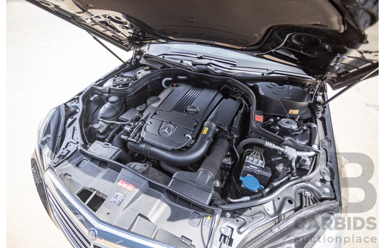 12/2012 Mercedes-Benz E250 CGI Avantgarde 212 MY12 4D Sedan Obsidian Black Turbo 1.8L