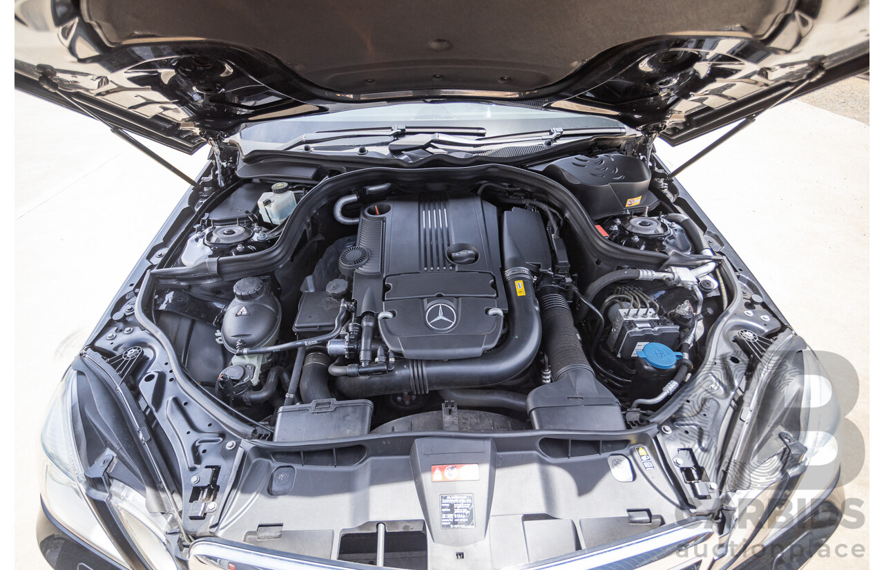 12/2012 Mercedes-Benz E250 CGI Avantgarde 212 MY12 4D Sedan Obsidian Black Turbo 1.8L