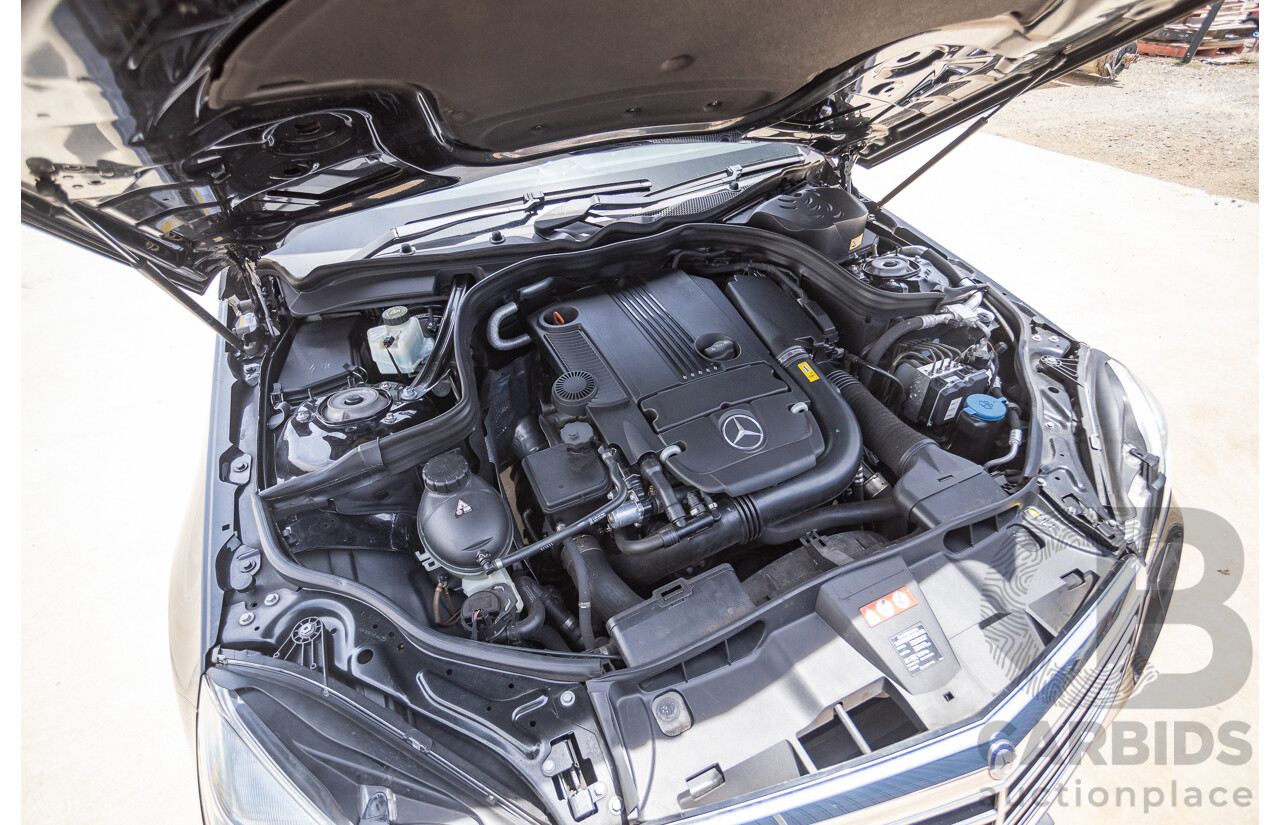 12/2012 Mercedes-Benz E250 CGI Avantgarde 212 MY12 4D Sedan Obsidian Black Turbo 1.8L