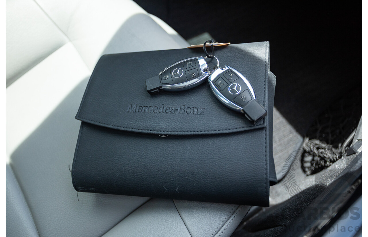 12/2012 Mercedes-Benz E250 CGI Avantgarde 212 MY12 4D Sedan Obsidian Black Turbo 1.8L