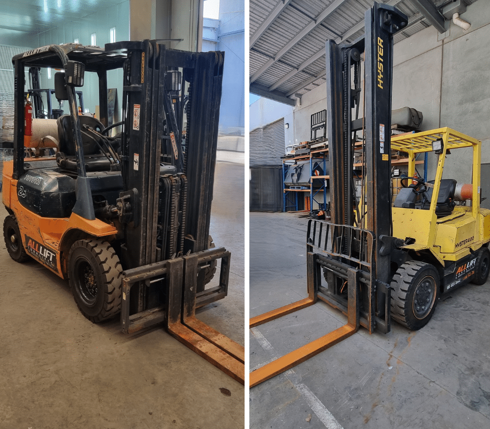 Forklifts and Industrial Machinery  